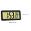 Soimiss Table Electronic Clock Black with Stable Bracket for Home Decor 2