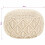 VidaXL vidaXL Makramee Sitzpuff Handgefertigt 45 x 30 cm Baumwolle 4
