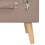 VidaXL vidaXL Hocker mit Stauraum 3 Stk. Braun Stoff 9
