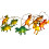 Dinosaur String Lights 4.9 FT 10 LED Battery Operated 2