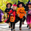Wiederverwendbare, orangefarbene LED-Halloween-Süßigkeitentüten für Süßes oder Saures 5