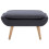 VidaXL vidaXL Hocker Stoffbezug 73 x 43 x 42 cm Dunkelgrau 2