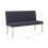 VidaXL vidaXL Sitzbank 139,5 cm Dunkelgrau Polyester 8
