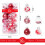 Red Christmas Balls Decorations 6cm 30PCS 2