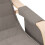VidaXL vidaXL Schaukelstuhl Taupe Stoff 6
