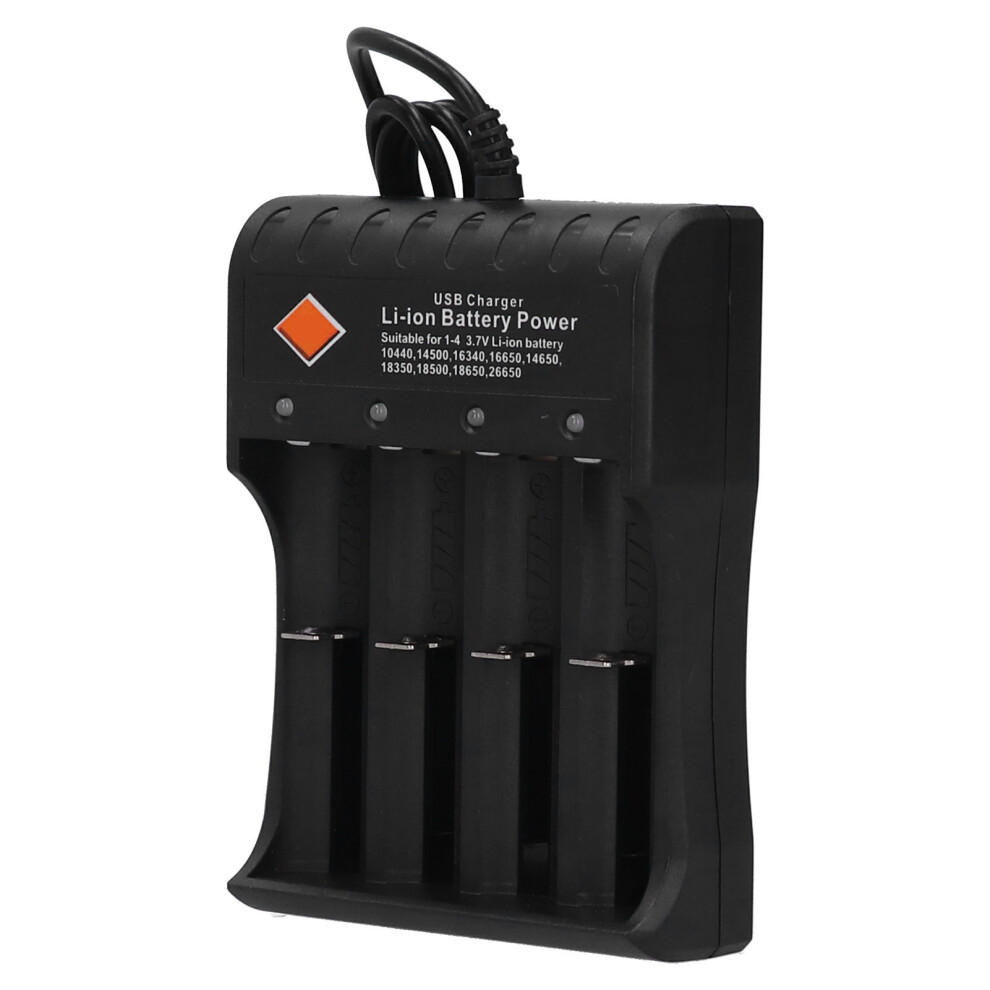 Dc4.2v 4 Slot Battery Charger For 3.7V Li-Ion 26650 18650 18500 8141391868311