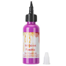60ml Fuschia Tattoo Ink Pigment Safe Professional Color Paint for Body Art