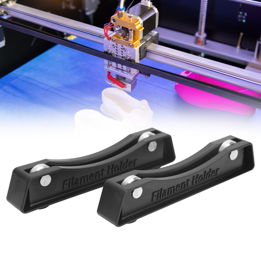 Black Filament Spool Holder 2 Pieces