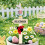 Easter Wooden Rabbit Yard Stake Garden Decor with Egg 6