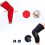 Ginocchiere sportive da uomo - 2 pezzi, nere, taglia S 5