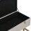 VidaXL vidaXL Bank mit Staufach 105 cm Grau Samt 5