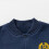 Børnejakke Drenge Piger Baseballjakker Stribet Sweater Basic Casual Vinterfrakke (Marineblå, 3-4 år) 6