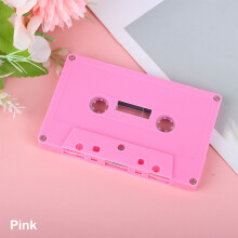 Stück farbige leere Tonbandkassette, magnetische Audioaufnahmekassette, leere Spulenkassette (ohne Tonkern)