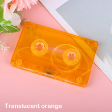Stück farbige leere Tonbandkassette, magnetische Audioaufnahmekassette, leere Spulenkassette (ohne Tonkern)