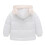 Chaqueta acolchada ligera e impermeable para niñas con capucha. 3