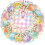 Påskehare-egg-treskjørt Buffalo Plaid 86 cm 1