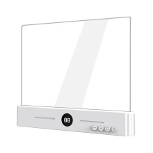 7"6" Smart LED Reading Light, USB Rechargeable, 35H, Dimmable, 3 Colors & Timer, Compatible with Books/Home/Office