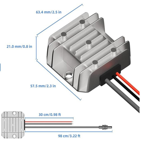 Μετατροπέας DC 12V/24V σε 48V 1.5A για Starlink Mini 1
