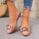 Γυναικεία παπούτσια με τακούνι σφήνας, slip-on, casual, άνετα, φλατ, από μαλακό δέρμα, με 3