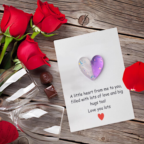 Heart-Shaped Love Card for Valentine's Day – Romantic 2