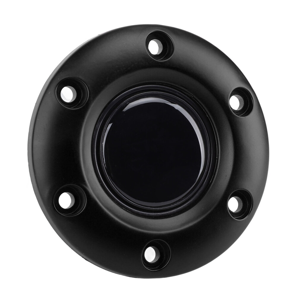 Car Interior Steering Wheel Center Cap 6 Hole Horn Button Switch Black 8471391869897