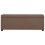 VidaXL vidaXL Bank mit Staufach 116 cm Braun Polyester 2
