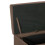 VidaXL vidaXL Bank mit Staufach 116 cm Braun Polyester 5