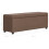 VidaXL vidaXL Bank mit Staufach 116 cm Braun Polyester 7