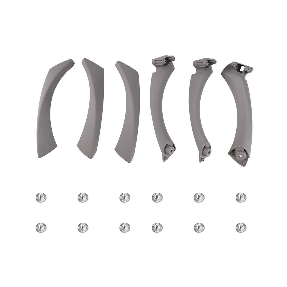 Door Pull Handle Set Replacement For 3 Series E90 E91 E92 316 318 320 325 328I 2004-2012 Rhd Gray 6032244117026