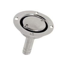 Flush Mount Gas Tank Vent for Ship Kayak 19mm Fuel Tank Exhaust Port Ventilation Pipe Long Straight Tube