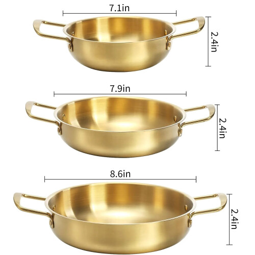 Stainless Steel Noodle Pot with Handle 1.5L 1