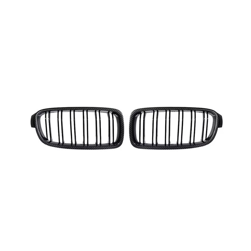 Front Bumper Grills Dual Kidney Grille Racing Grills For 3 Series F31 F30 320I 325I 328 2012-2019 A Light 6032874953445