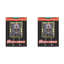 2X Nouveau Jeu de Cartes Body Deck 52 Feuilles Cartes à  Intéressantes sur L'Anatomie Humaine Examen Physique Enseignant Étudiants
