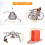 Portable Camping Gas Stove 3700W Foldable with Piezo 5