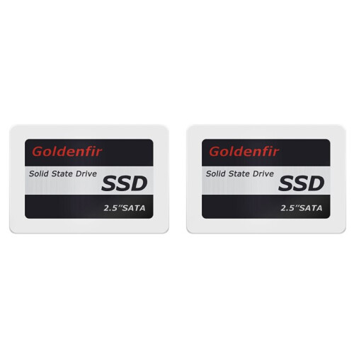 2X Goldenfir Unidade de Estado Sólido de Alta Qualidade, SSD de 512 GB e 2,5 Polegadas para Laptop e Desktop