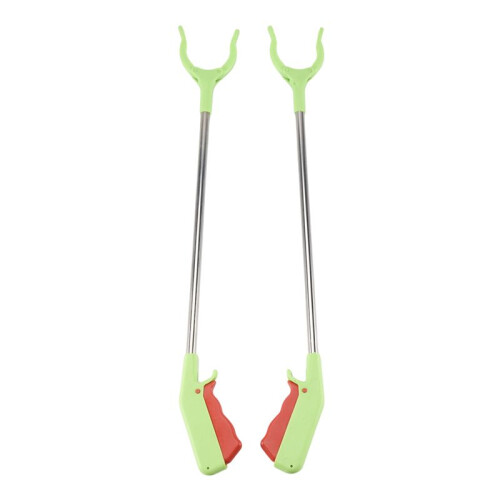 2X Clamp Waste Collector Garbage Claw Garbage End Tool Garden 60CM