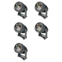 5X Outdoor LED Garden Wall Spotlights 10W Landscape Lighting AC220V IP65 Waterproof One Spotlight Warm White