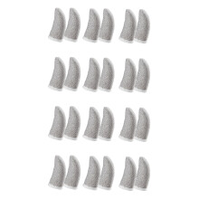 Mangas de Dedo de Fibra de Carbono de 18 Pines para Juegos Móviles PUBG Pantalla de Contacto Mangas de Dedo (24 Piezas)