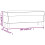 VidaXL vidaXL Sitzbank Hellgrau 100x35x41 cm Samt 7