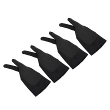 4 Pack Artist Drawing Gloves Left Right Hand, Breathable Nylon 85%