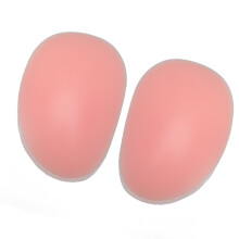 Silicone Butt Pads for Women Pink 7.1 Oz Removable Thinner Edges