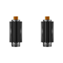 2X Brosse Ronde de 38 mm pour AirWrap HS01 HS05 HS08, Brosse Volumisante Ronde pour Cheveux Lisses et Bouclés B