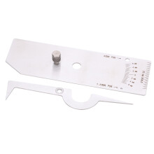 Welding Fillet Weld Gage Set Stainless Steel for Accurate Under Cut Inspection
