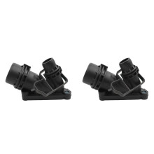 2X Motorkühlmittelthermostat-Wasserrohranschluss 11117800048 für E81 E90 E60 F10 N47 N47s N57 N57S