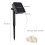 10m Solar Copper Wire String Lights 100 LEDs Waterproof Garden Lamp 5