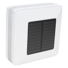 Garden Solar Post Light Waterproof Outdoor Fence Cap Light Green Warm White
