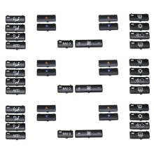 42 Pezzi Copri Pulsante Interruttore Climatizzatore per Auto per  X5 E53 1999-2006 E39 1996-2002 64116915812