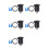 5X Waterproof 12V Car Cigarette Lighter Socket USB Charger Power Adapter Outlet SM 1