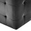 VidaXL vidaXL Pouf 2 Stk. Schwarz 30x30x30 cm Samtstoff 5
