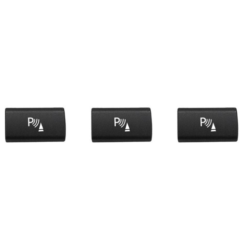 3X Parking  Sensor  Button Cover for  X5 E70 2006-13 X6 E71 2008-14